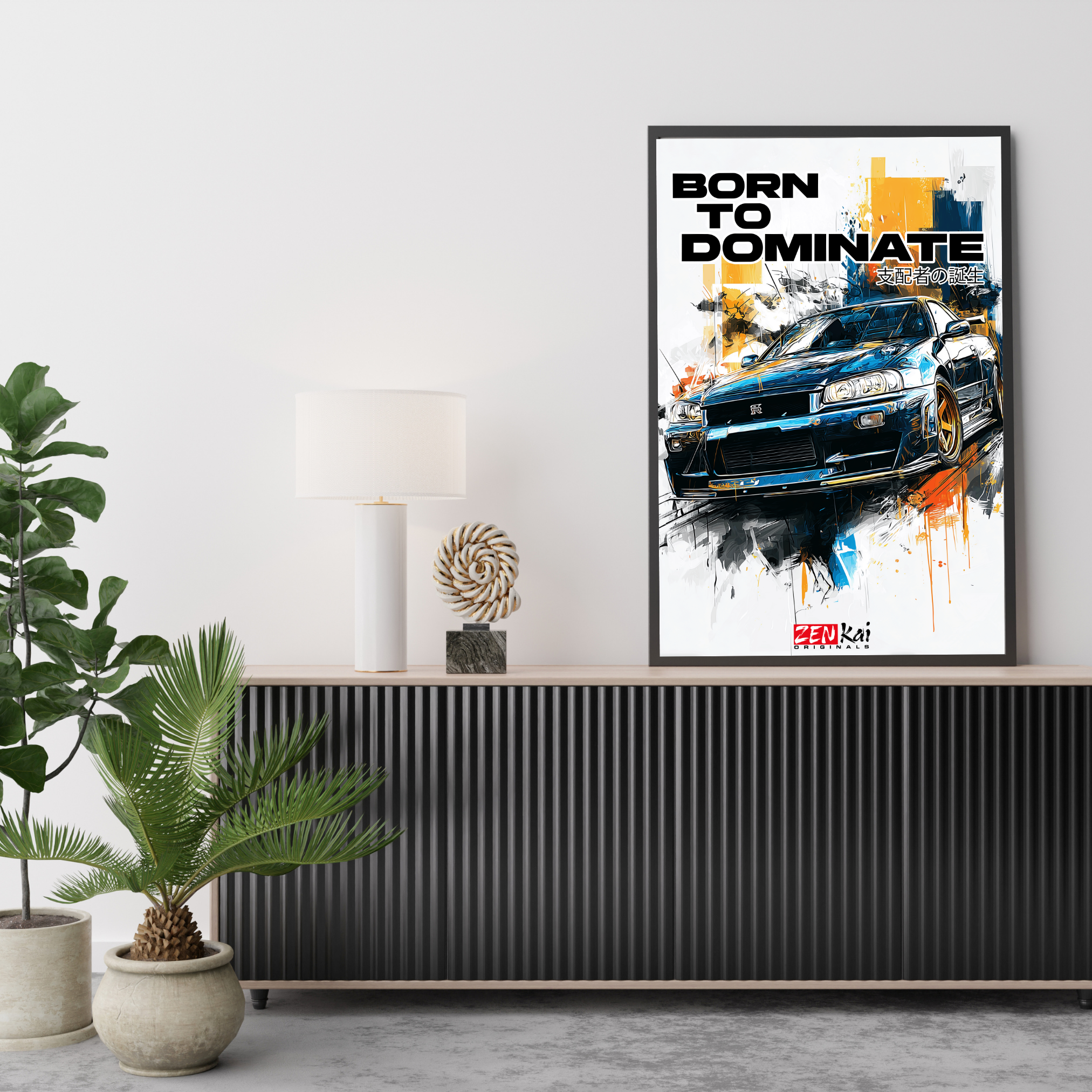 Nissan R34 Skyline GTR "Born to Dominate"